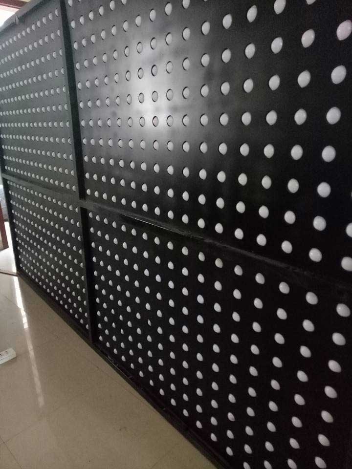 sàn kính cường lực led full