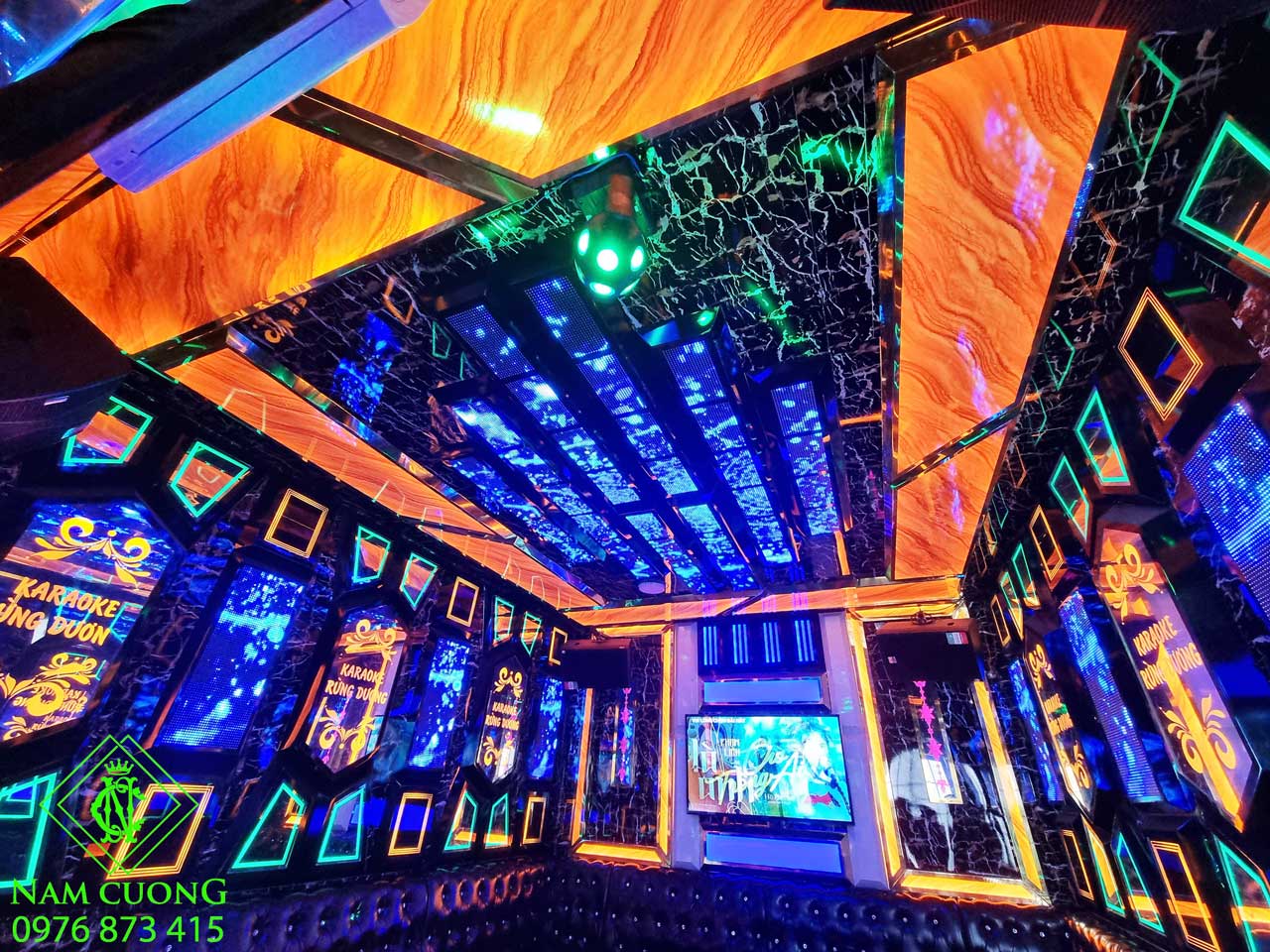 mẫu phòng karaoke hiện đại giá rẻ