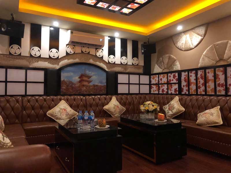 phòng hát karaoke hàn quốc thường có diện tích bé