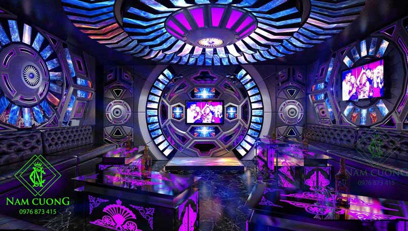 Phòng karaoke hiện đại